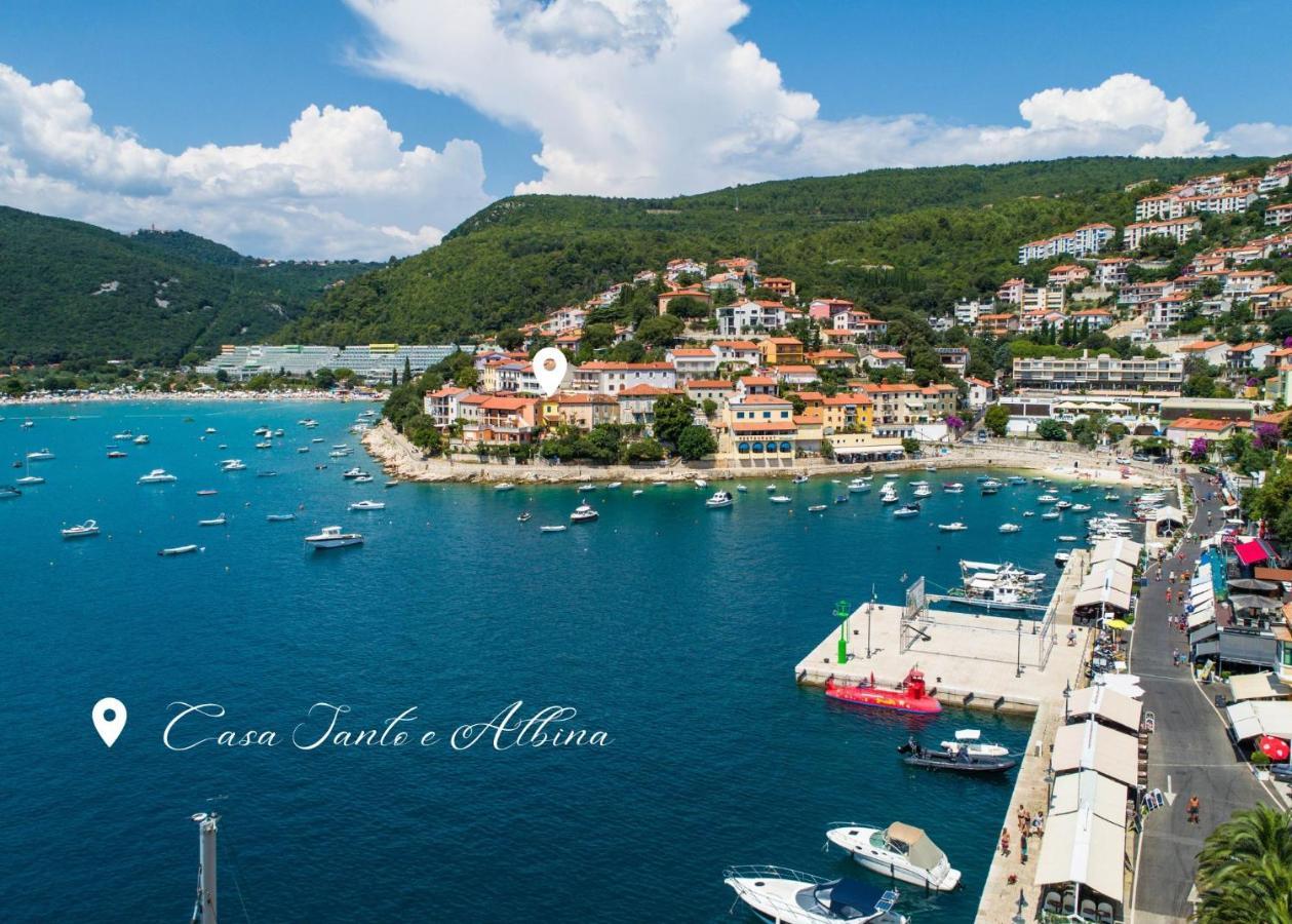 Casa Santo E Albina Rabac Villa Dış mekan fotoğraf